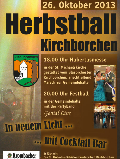 2013 10 25 Herbstballplakat