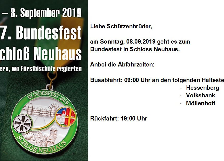 2019 08 28 Bundesfest Schloss Neuhaus